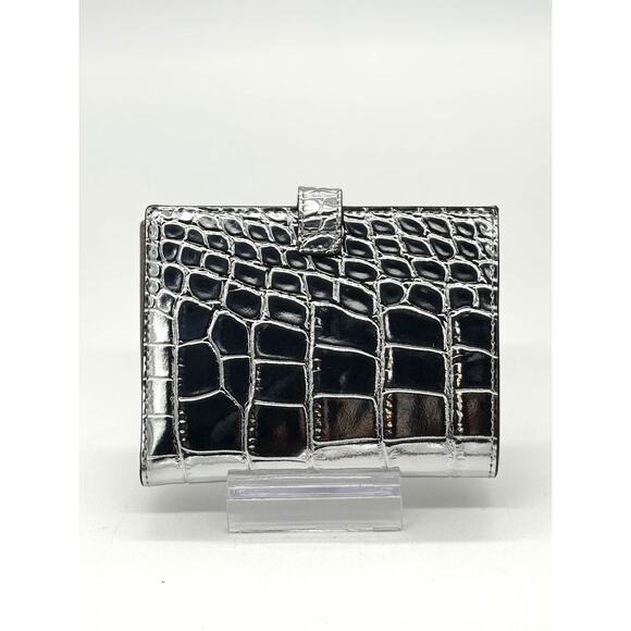 Retail $128 Michael Kors Empire Crocodile Embossed Leather Passport Wallet*NWT - Picture 6 of 7